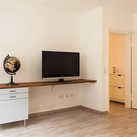 Daire Bielefeld-altstadt:modernes Design Netflix &balkon